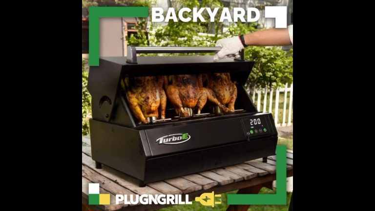 Plug, Grill, And Enjoy: The Turbo E 120V Grill Experience | PlugNGrill.com #shorts