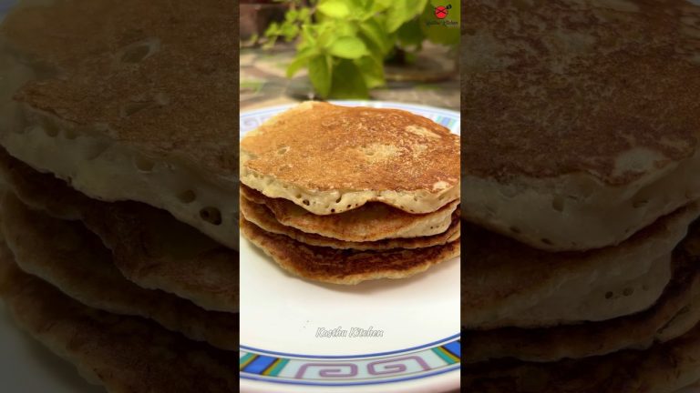 💥 வாழைப்பழம் பேன் கேக் 🥞 | banana pancake recipe | pancake recipe@kasthukitchen2001 #shorts