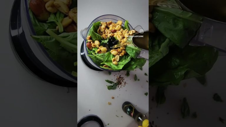 Thai pesto! Comment for recipe!! #youtubeshorts #recipe #pasta #pesto