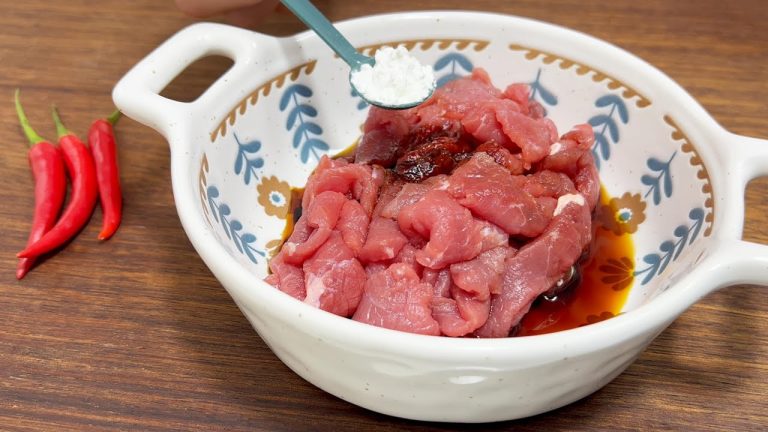 Juicy Beef with Crisp Vegetables – Grandma's Recipe!