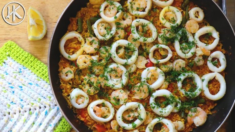 Seafood Paella | Keto Paella | Keto Recipe | Headbanger's Kitchen