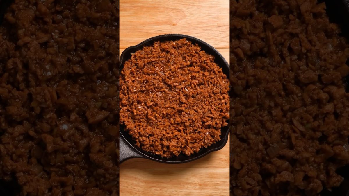 Cheap & Easy Vegan Ground Beef!