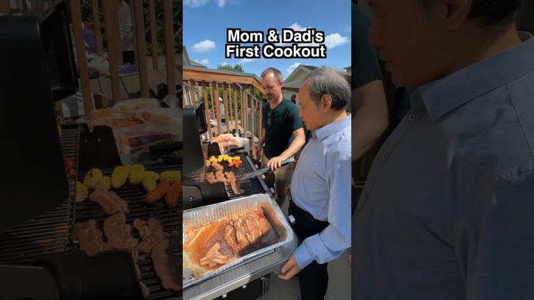 How we broke in our new grill with an epic cookout