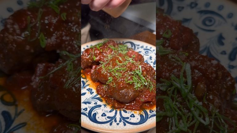 LA BRAGEOLE BY THE BEAR 🐻😋Part 2 #thebear #thebearfx #viande #meat #brageole #paleron #serie