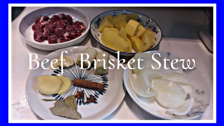 Beef Brisket Stew/Chinese Style/Easy recipes