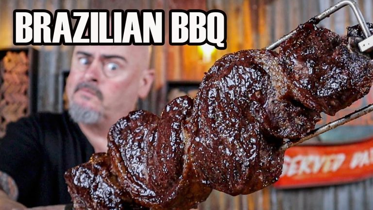 Brazilian BBQ, a picanha cooked on a Weber Kettle