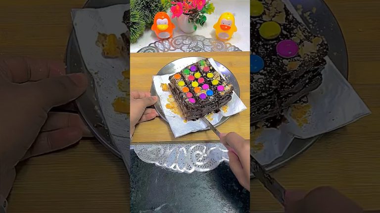 Bread Chocolate Cake 🎂 #cake #cakedecorating #shorts #viral