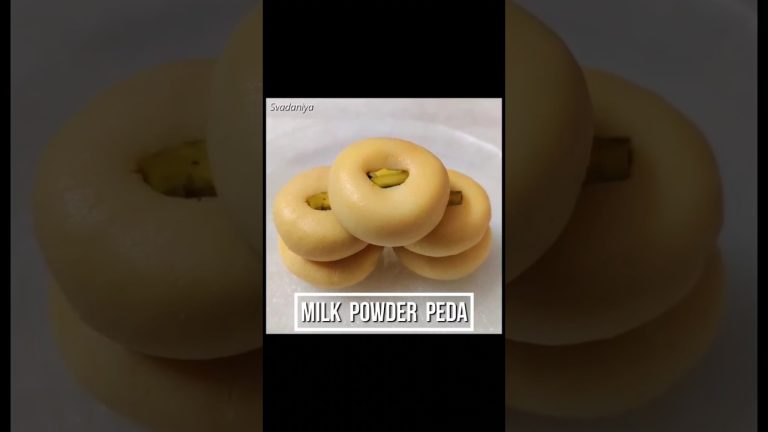 Quick and Easy Milk Peda: Taste Pure Happiness! #MilkPowderRecipes #milkpowdersweet