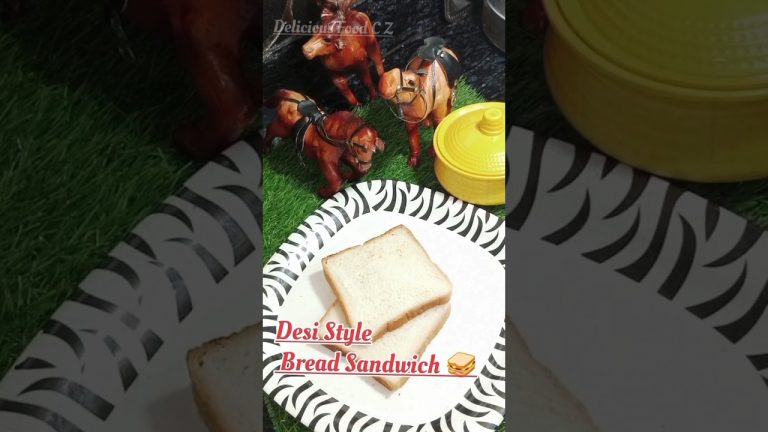 Desi Style Bread Sandwich 🥪 | Desi Style Recipe | Sandwich Recipe #sandwich #food #recipe #shorts