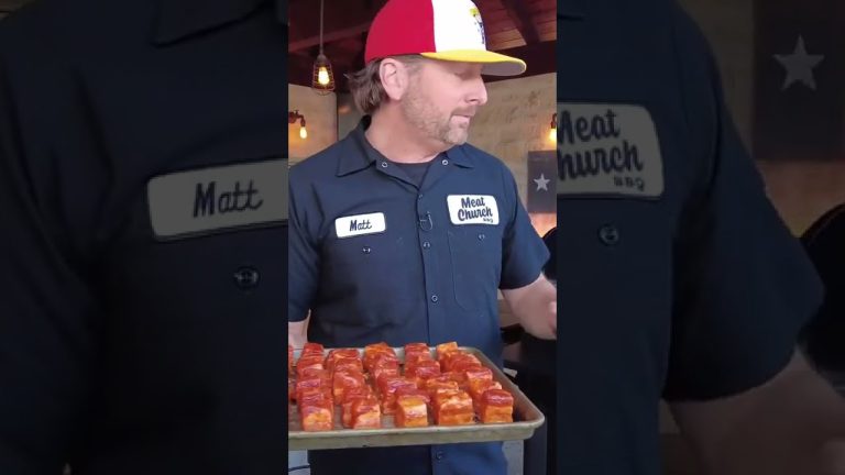 Pork Belly Perfection! Full how to vid available on our channel & recipe at meatchurch.com. #shorts