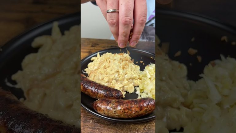 Kasespatzel: The German Pasta With Cheese. Thank you for following ❤️#shorts