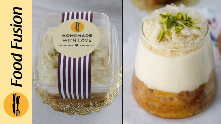 Aish El Saraya – Middle Eastern Dessert – Recipe by Food Fusion