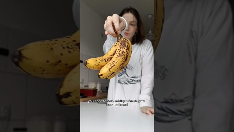 How to make desserts taste better ft. Miso Banana Bread