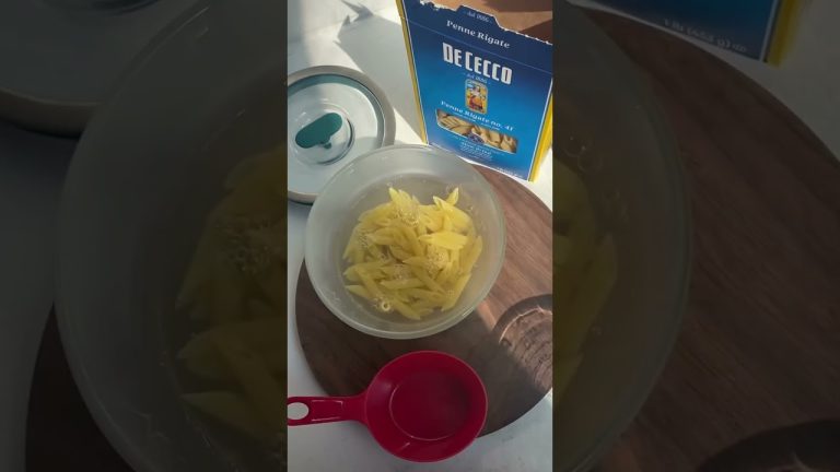 The quickest way to cook pasta with #cookanyday