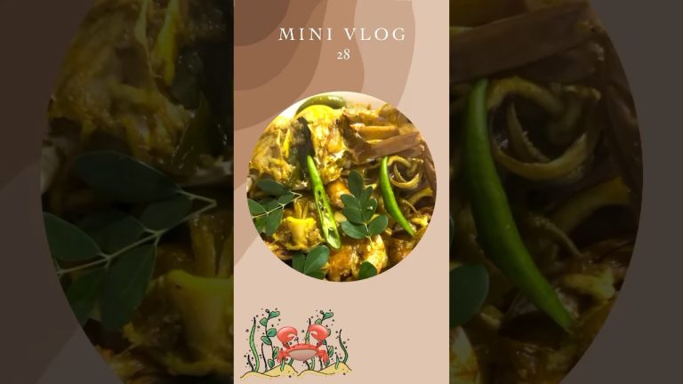 Mini Vlog28💫Spicy Seafood recipe🦀 #seafood  #cooking #foodie #shorts #tranding #easyrecipe #food