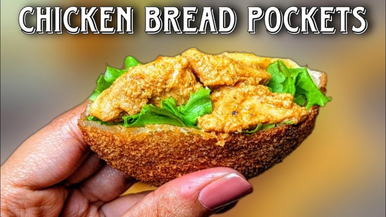 Chicken Bread Pockets Recipe | Pocket Sandwich Recipe | Easy Bread Pockets Recipe | Rahi Cooks