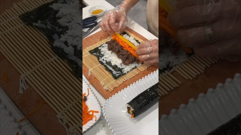 후딱 불고기김밥✨