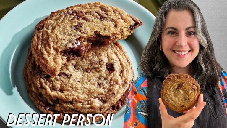 Claire Saffitz Makes CHOCOLATE CHIP COOKIES | Dessert Person