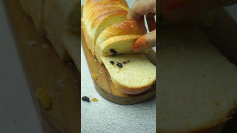 Raisin bread recipe #shorts #recipe #viral #breadrecipes #bread