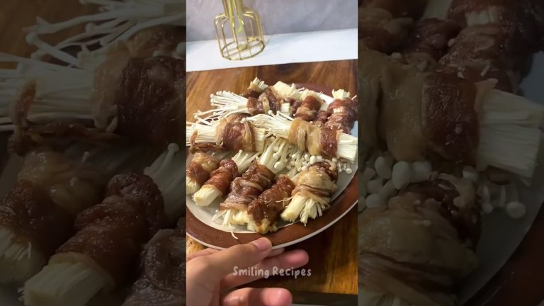 Enoki Beef Rolls Recipe