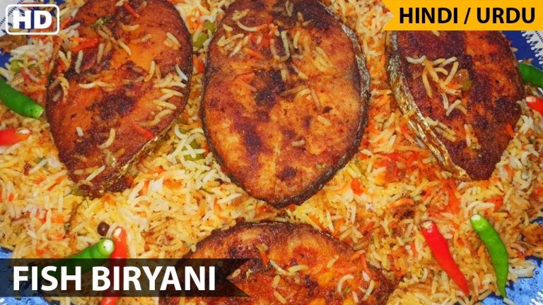 Biryani Recipe | Easy King Fish Biryani | Delicious Surmai Fish Biryani