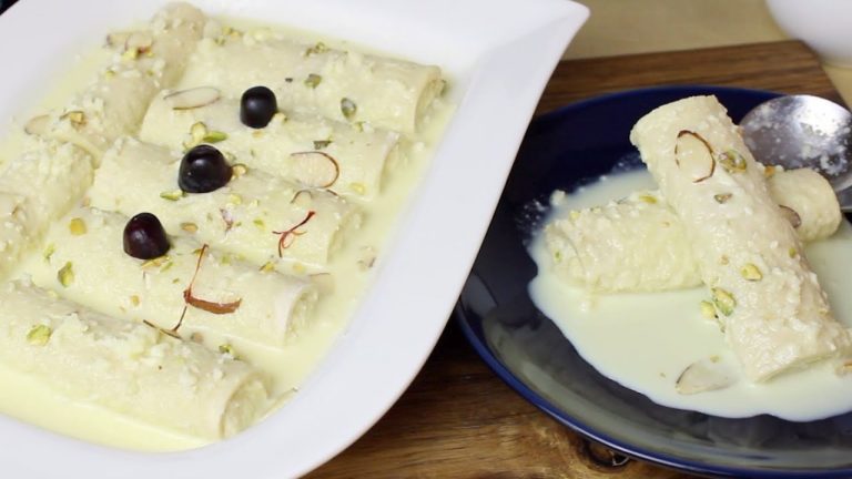 পাউরুটি ও দুধ দিয়ে দুনিয়ার সবচেয়ে মজার নাস্তা মালাই রোল | Malai roll recipe | Dessert recipe