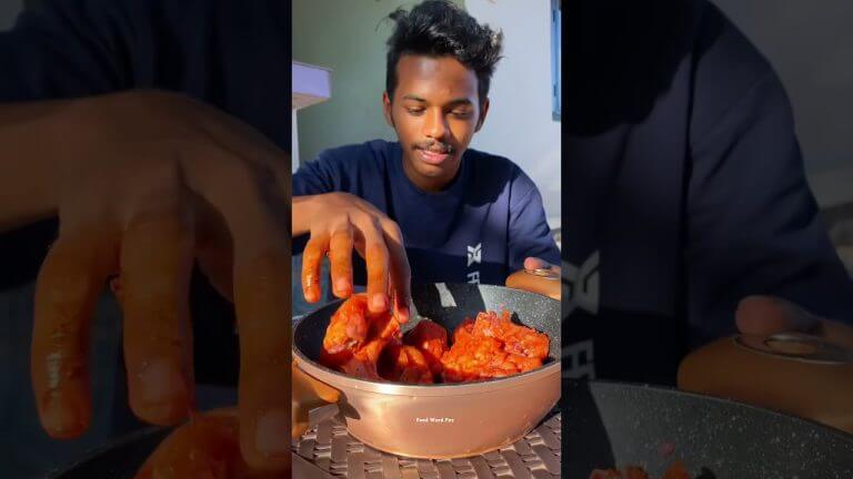 Food Ward Fried Chicken തീ🔥| Spicy Fried chicken 🌶recipe by food ward fyz