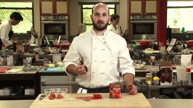 60-Second Video Tips: The Best Way to Chop Canned Tomatoes