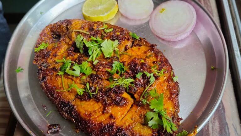 Surmai fish fry recipe | agri style surmai fish fry | easy fish fry |