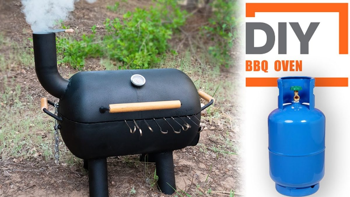 How to Make a BBQ Oven with a Gas Canister