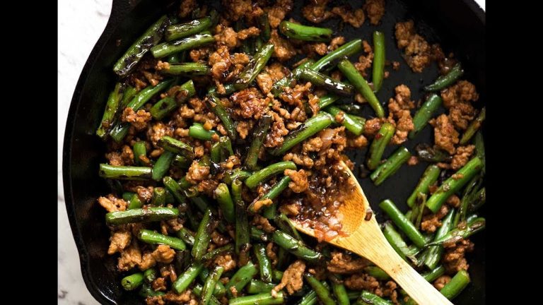 Pork Stir Fry with Green Beans