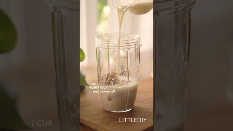 2 mins breakfast – Make a healthy breakfast smoothie