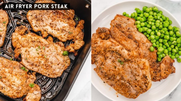 Air Fryer Pork Steak Recipe