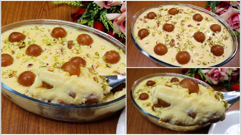 10 Minutes Easy Dessert Recipe | Delicious Trifle Delight Recipe | Gulab Jamun Trifle Delight