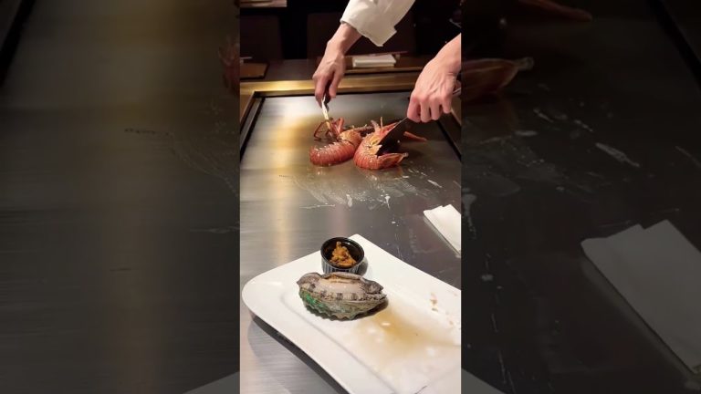 Seafood’s Grilled Alive 👀😱