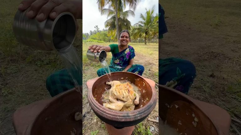 Full Chicken 🐓 Salt Curry #Shorts