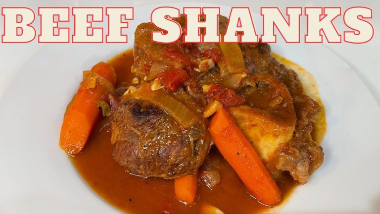 Easy and Tender, Fall-Off-The-Bone Beef Shanks 🥩