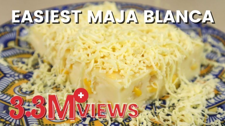 Easiest Maja Blanca Recipe | Beginners Guide on How To Make Maja Blanca | Just Awesome Cheesiness