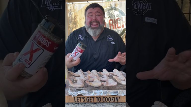 My NEW FAVORITE Wings on the PELLET GRILL! #shorts