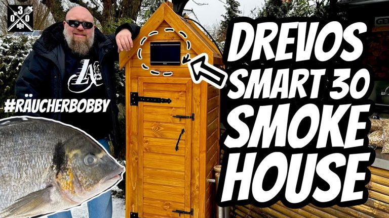 Ein echtes Smokehouse l DREVOS Smart 30 Doraden aus dem Räucherschrank – 030 BBQ