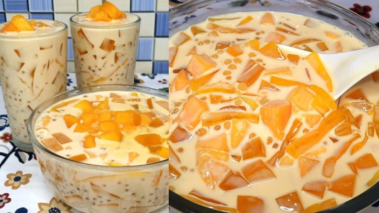 MANGGA SAGO AT GULAMAN | MURANG DESSERT / BUDGET RECIPE | MANGO TAPIOCA RECIPE