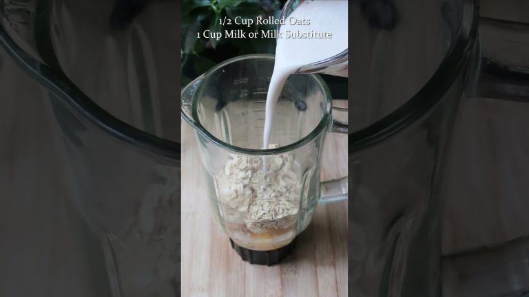 Fresh Peach Breakfast Smoothie Recipe | The Sweetest Journey