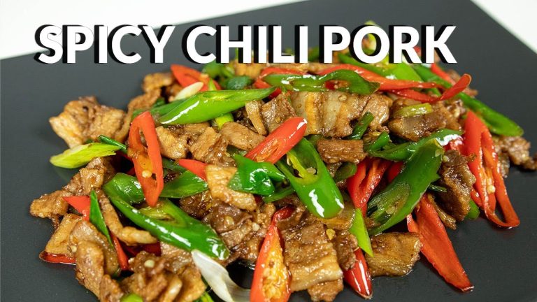 How To Make Spicy Chili Pork – Fast & Delicious Stir Fry!