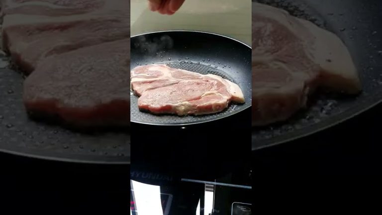 Rare Pork Steak? #shorts