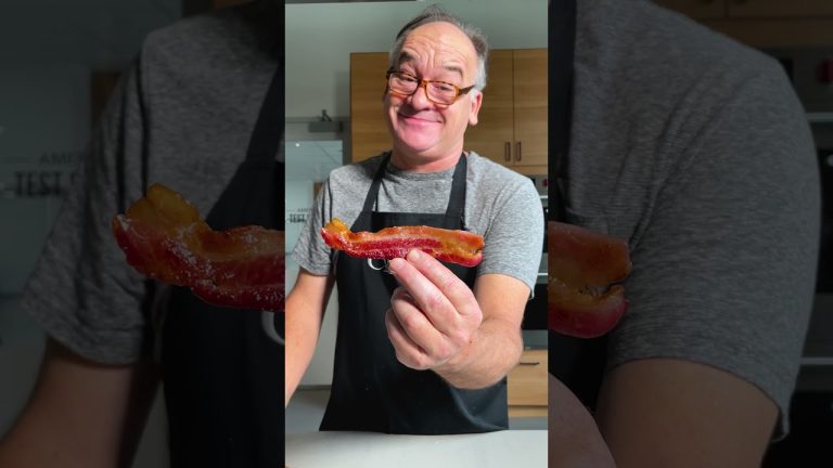 Easy Oven-Fried Bacon #Shorts