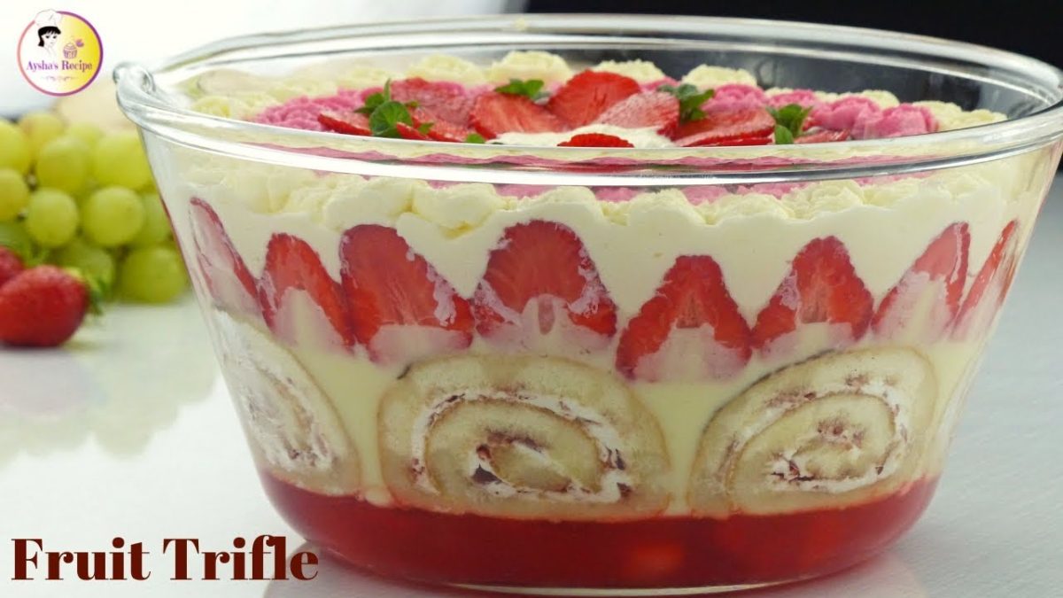 ঈদের সেরা আকর্ষণ ''ফ্রুট ট্রাইফল'' | Fruits Custard Trifle | Eid Dessert Recipes | Ramadan Recipe