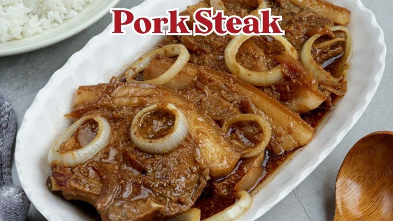 Pork Bistek | Filipino-style Pork Steak