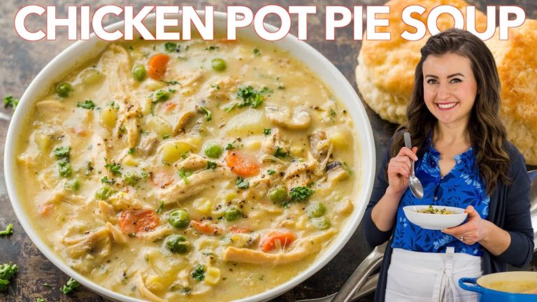 The ULTIMATE CHICKEN POT PIE SOUP – One Pot Comfort Food