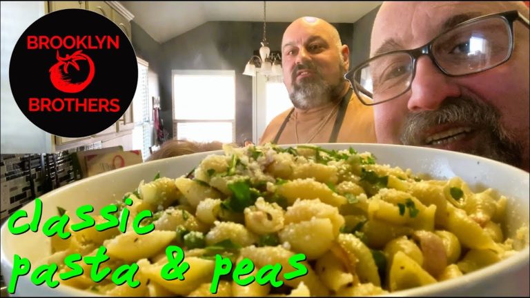 The Easiest Pasta and Peas Recipe You'll Ever Make! | Born from the Great Depression