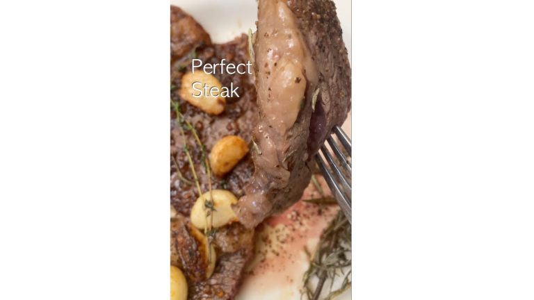Perfect Steak with garlic and butter – Try My Chow